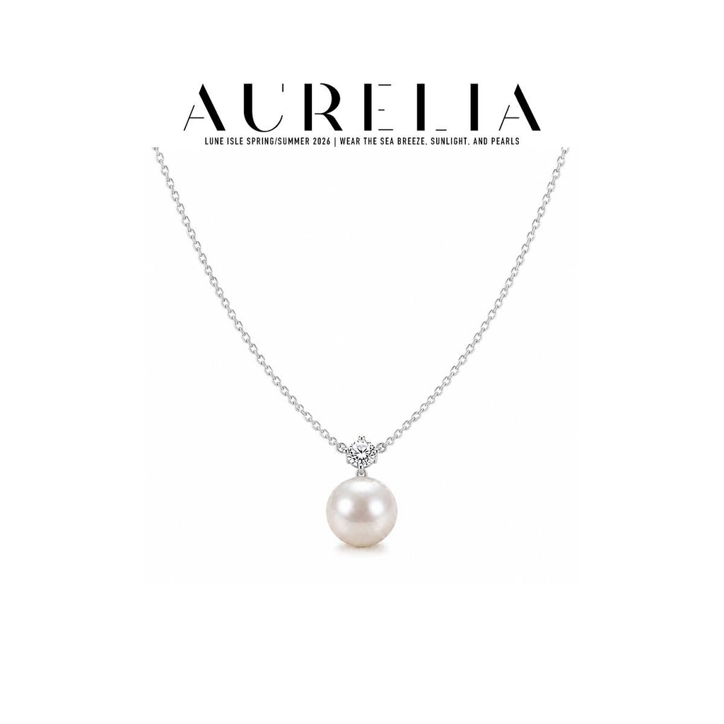 Crystal Pearl Pendant Necklace — main image from supplied product materials.