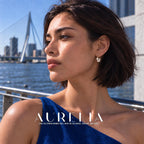 Baroque Freshwater Pearl Hoop Earrings — lifestyle image from supplied product materials.